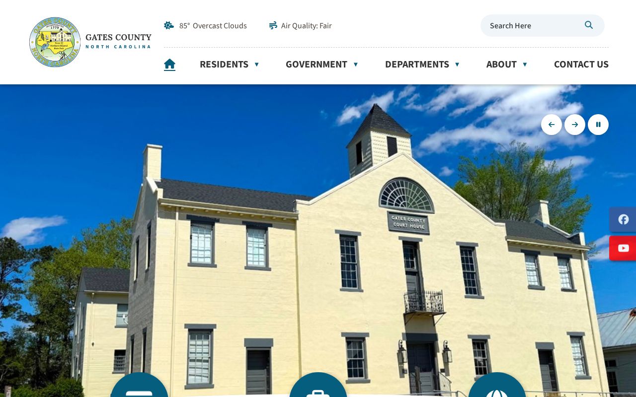 Gates County Sheriff's Office official public information page